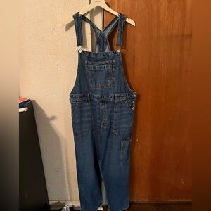 American eagle cargo denim dress